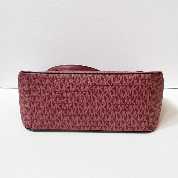 Michael Kors Jet Set Travel Large X Chained Tote Shoulder Bag MK Mulberry Multi - Picture 7 of 13